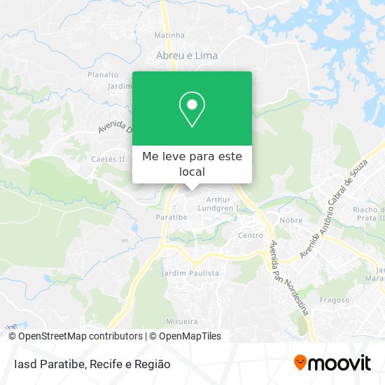 Iasd Paratibe mapa