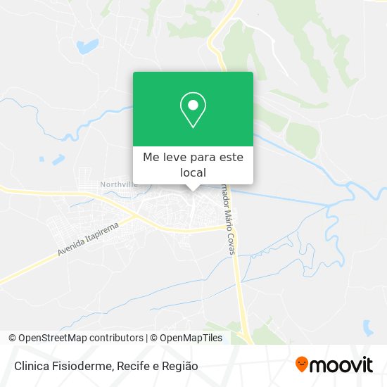 Clinica Fisioderme mapa