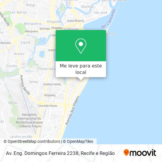 Av. Eng. Domingos Ferreira 2238 mapa