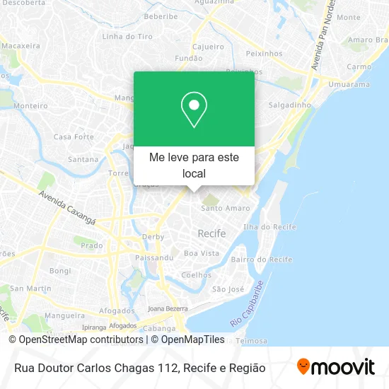 Rua Doutor Carlos Chagas 112 mapa
