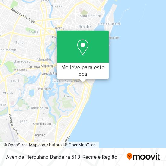 Avenida Herculano Bandeira 513 mapa