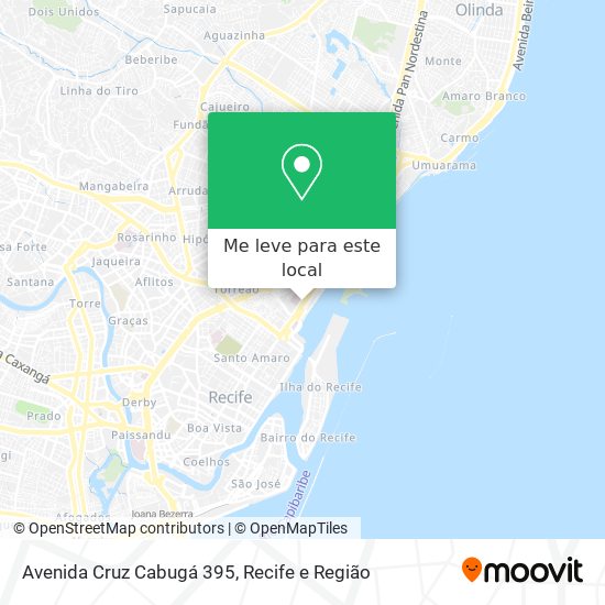 Avenida Cruz Cabugá 395 mapa