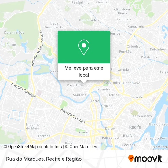 Rua do Marques mapa