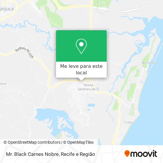 Mr. Black Carnes Nobre mapa