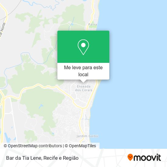 Bar da Tia Lene mapa