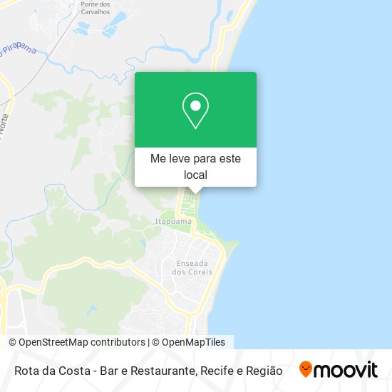 Rota da Costa - Bar e Restaurante mapa