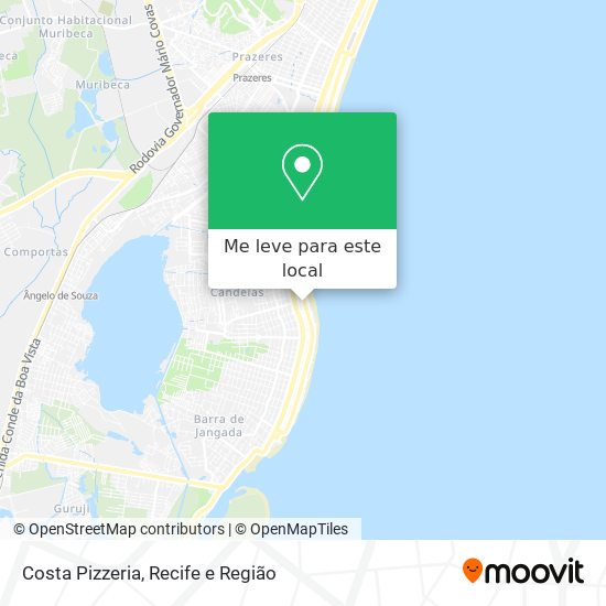 Costa Pizzeria mapa