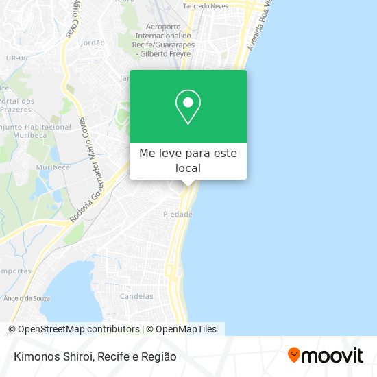 Kimonos Shiroi mapa