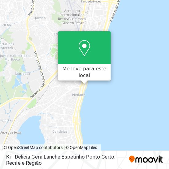 Ki - Delicia Gera Lanche Espetinho Ponto Certo mapa