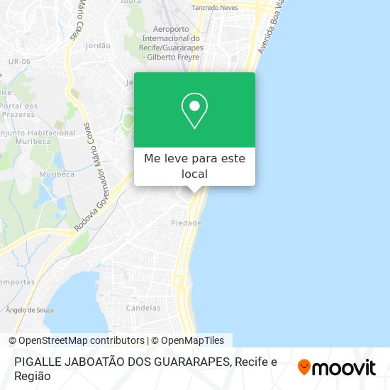 PIGALLE JABOATÃO DOS GUARARAPES mapa