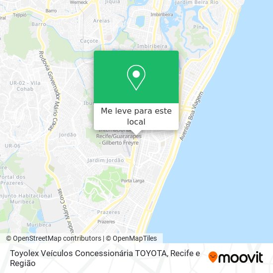 Toyolex Veículos Concessionária TOYOTA mapa