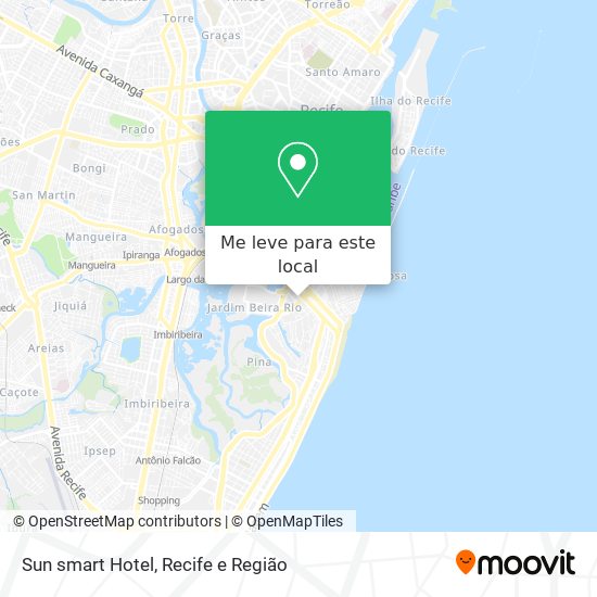 Sun smart Hotel mapa