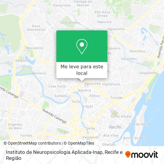 Instituto de Neuropsicologia Aplicada-Inap mapa