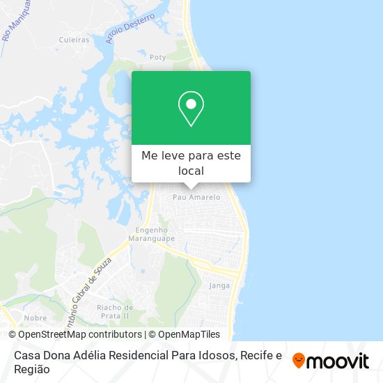 Casa Dona Adélia Residencial Para Idosos mapa