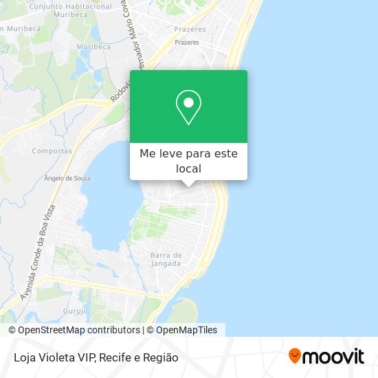 Loja Violeta VIP mapa