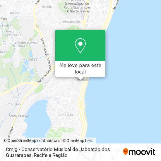 Cmjg - Conservatório Musical do Jaboatão dos Guararapes mapa