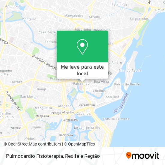 Pulmocardio Fisioterapia mapa