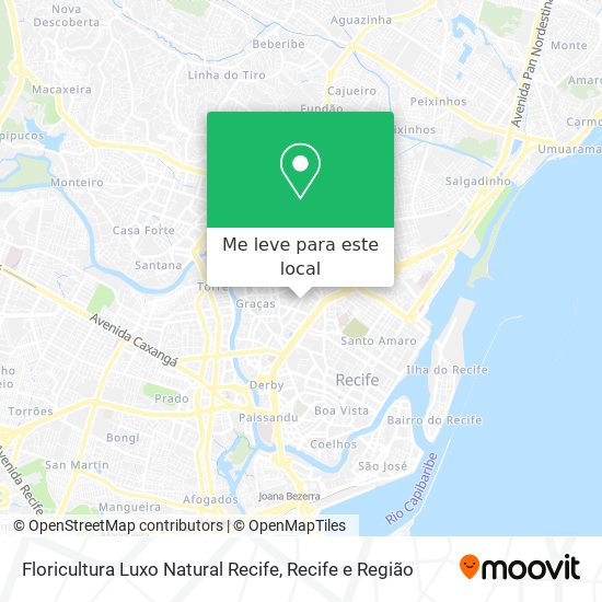 Como chegar até Floricultura Luxo Natural Recife em Espinheiro de Ônibus ou  Metrô?