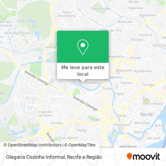 Olegária Cozinha Informal mapa