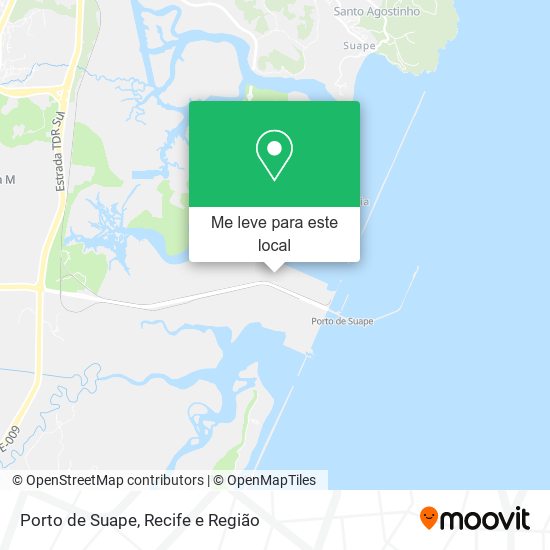 Porto de Suape mapa