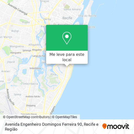 Avenida Engenheiro Domingos Ferreira 90 mapa