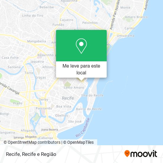 Recife mapa