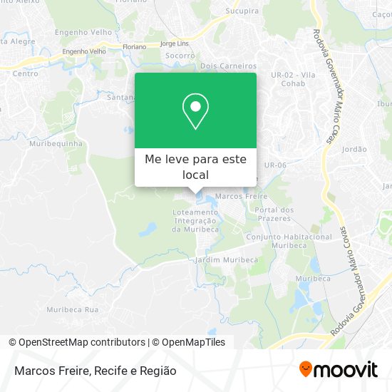 Marcos Freire mapa