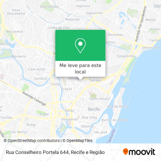 Rua Conselheiro Portela 644 mapa