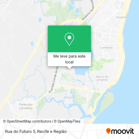 Rua do Futuro 5 mapa