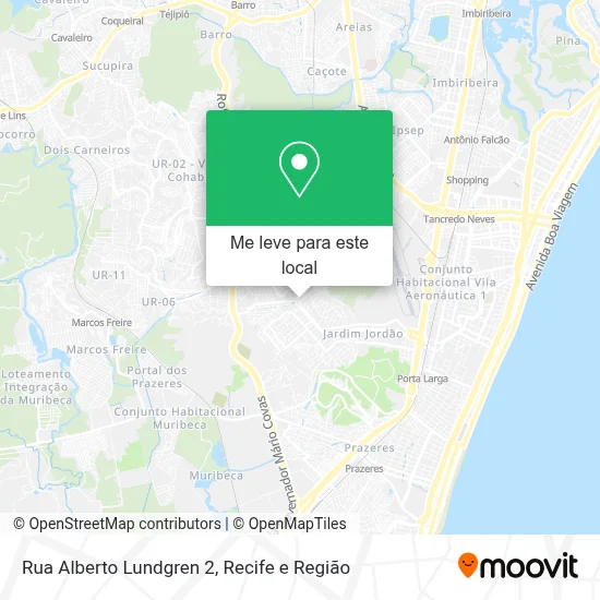 Rua Alberto Lundgren 2 mapa