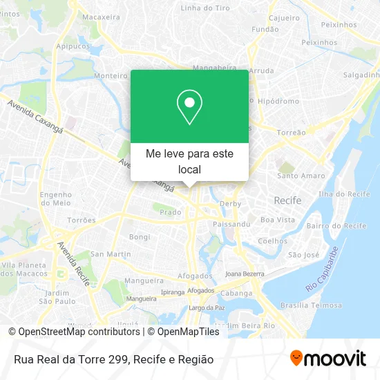 Rua Real da Torre 299 mapa