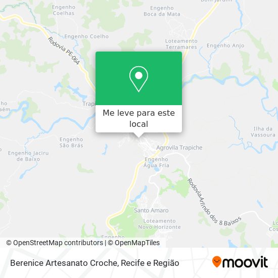 Berenice Artesanato Croche mapa