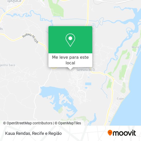 Kaua Rendas mapa