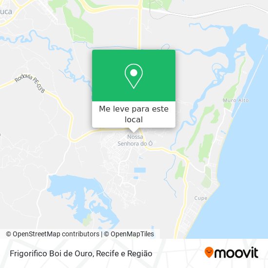 Frigorifico Boi de Ouro mapa