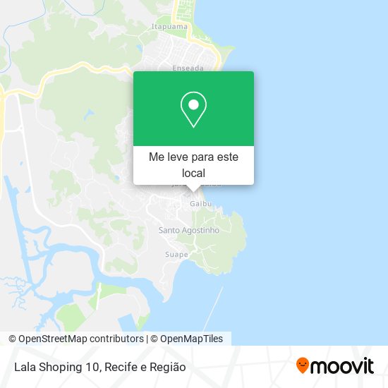Lala Shoping 10 mapa