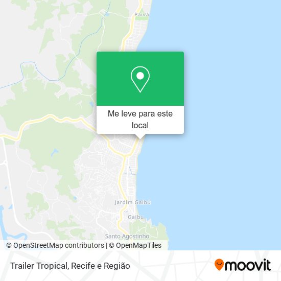 Trailer Tropical mapa
