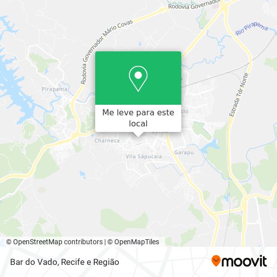 Bar do Vado mapa