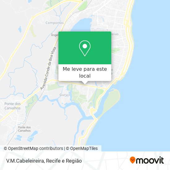 V.M.Cabeleireira mapa