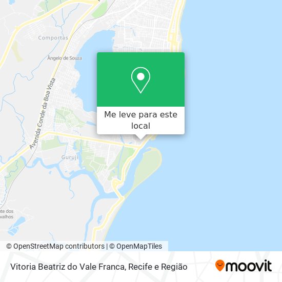 Vitoria Beatriz do Vale Franca mapa