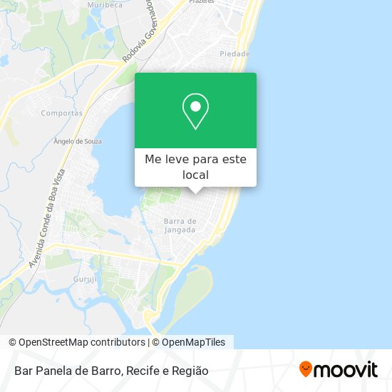 Bar Panela de Barro mapa