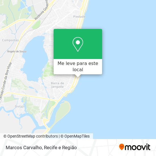 Marcos Carvalho mapa