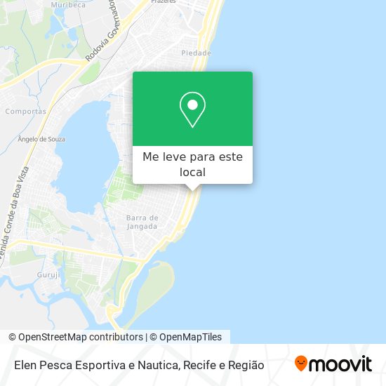 Elen Pesca Esportiva e Nautica mapa