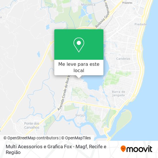 Multi Acessorios e Grafica Fox - Magf mapa