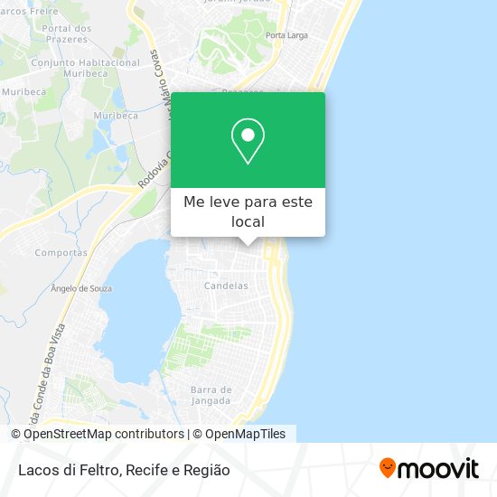 Lacos di Feltro mapa