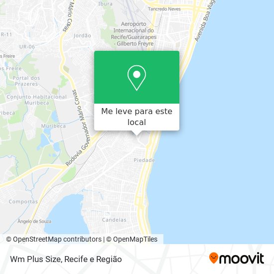 Wm Plus Size mapa
