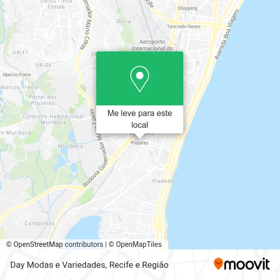 Day Modas e Variedades mapa