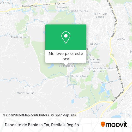 Deposito de Bebidas Tnt mapa