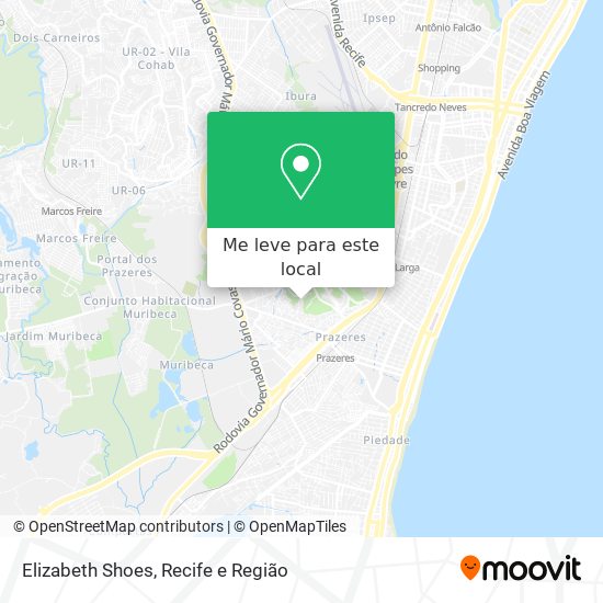 Elizabeth Shoes mapa