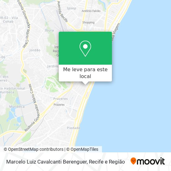 Marcelo Luiz Cavalcanti Berenguer mapa