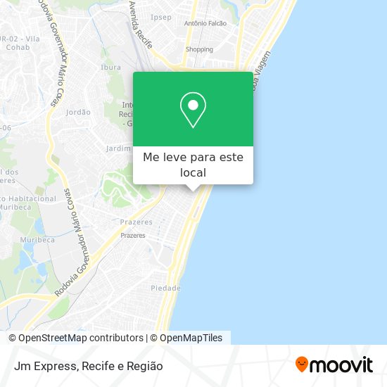 Jm Express mapa